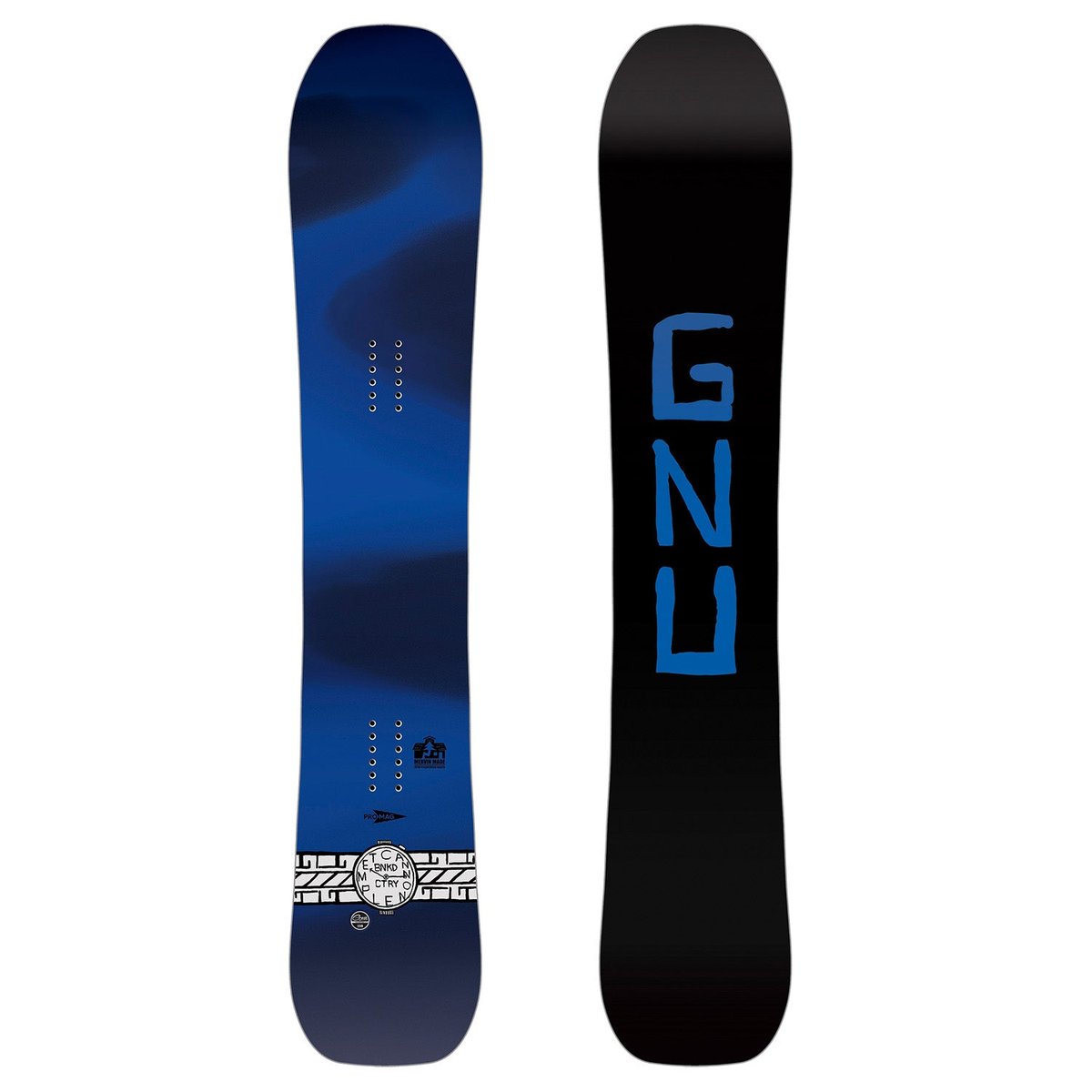 GNU Banked Country snowboard