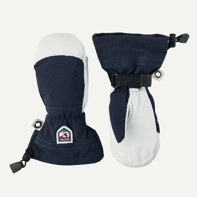 Hestra Army Leather Heli Ski Jr. mittens