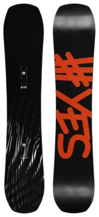 Yes Standard snowboard base and topsheet